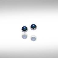 Yin Yang Silver Post Earrings NE016 - Jewelry