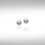 Yin Yang Silver Post Earrings NE016 - Jewelry