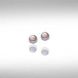 Yin Yang Silver Post Earrings NE016 - Jewelry