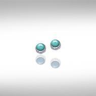 Yin Yang Silver Post Earrings NE016 - Jewelry