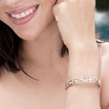 Under the Sea Three Tone Cuff Bracelet OTBG306 - Jewelry