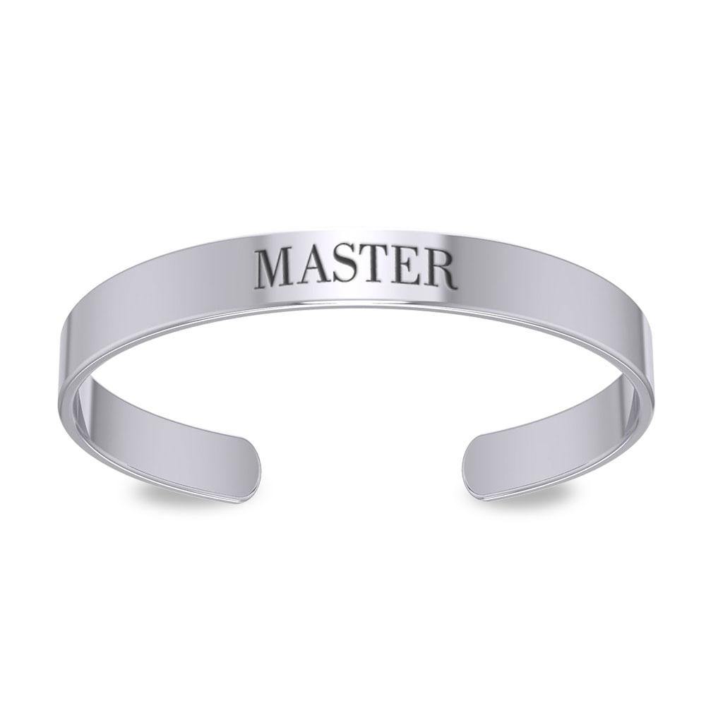 Small Silver Cuff Bracelet Words That Matter TBA194 - Jewelry