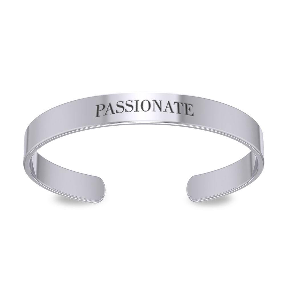 Small Silver Cuff Bracelet Words That Matter TBA194 - Jewelry