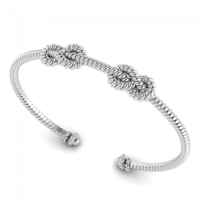Rope Cuff Bracelet TBA207 - Jewelry
