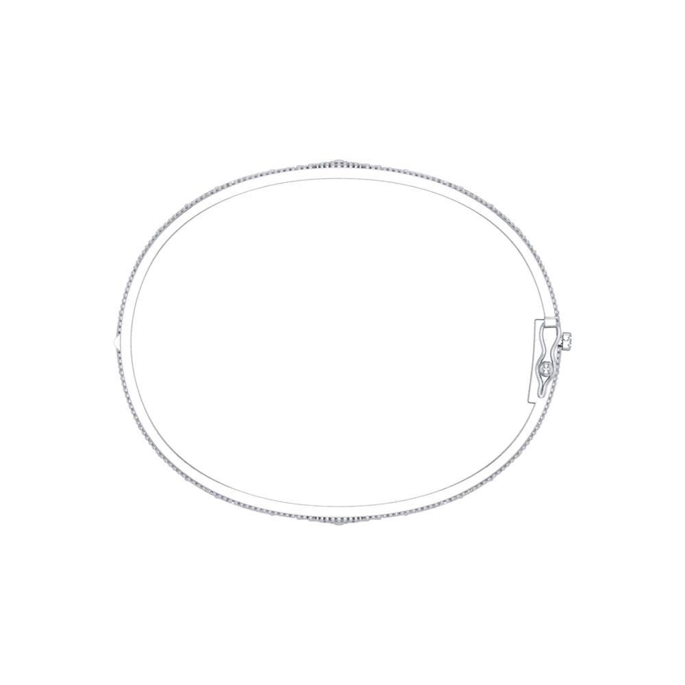 Small Silver Celtic Bangle with open lock TBA212 - Jewelry