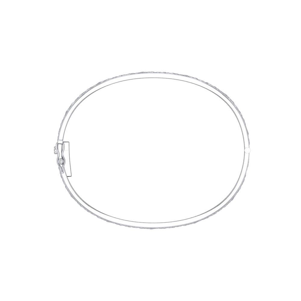 Large Silver Hollow Celtic Knot Bangle with open lock TBA216 - Jewelry