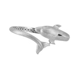 Dolphins Sterling Silver Cuff Bracelet with Locking System TBA274 - Jewelry