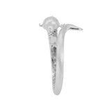 Dolphins Sterling Silver Cuff Bracelet with Locking System TBA274 - Jewelry