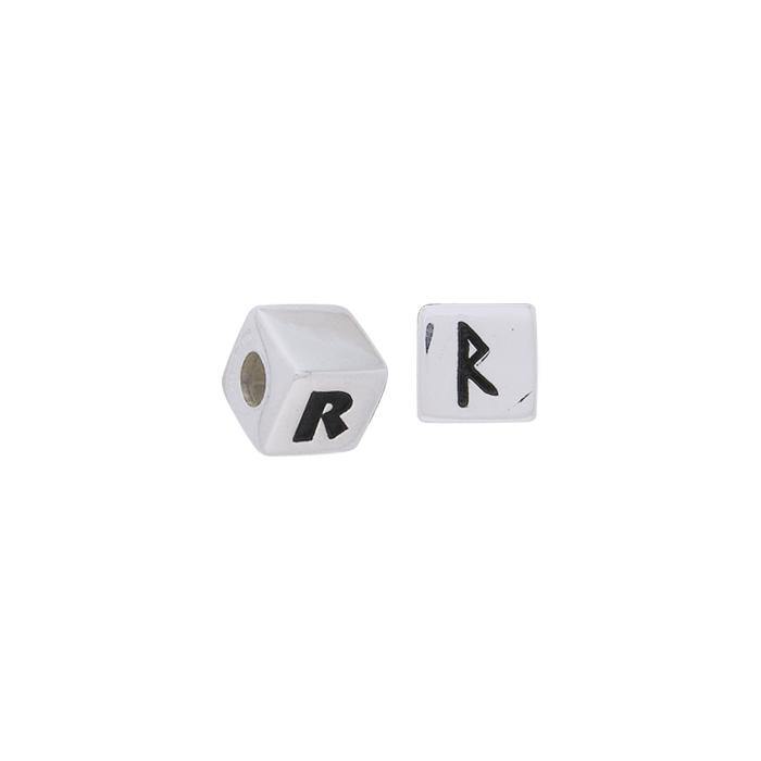 R Rune Bead TBD069 - Jewelry