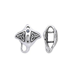 Manta Ray Sterling Silver Bead TBD161 - Jewelry