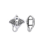 Manta Ray Sterling Silver Bead TBD161