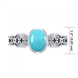 Celtic Knot Spiral Cuff Bracelet TBG278 - Jewelry