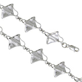 Manta Ray Sterling Silver Link Bracelet TBG327-DD