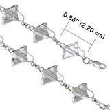 Manta Ray Sterling Silver Link Bracelet TBG327-DD - Jewelry