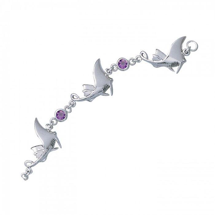 Ray Sterling Silver Bracelet TBG430 - Jewelry
