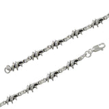 Double Dolphins Sterling Silver Bracelet TBG532