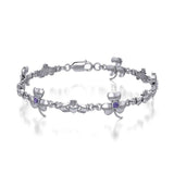 Celtic Irish Claddagh Link Bracelet TBL085 - Jewelry