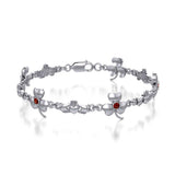Celtic Irish Claddagh Link Bracelet TBL085 - Jewelry