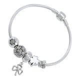 Behind the Lucky Shamrock Three Bracelet TBL360