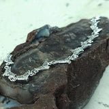 Celtic Whale Tail Silver Link Bracelet TBL397 - Jewelry