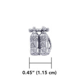 Twin Tank Sterling Silver Brooch TBR358 - Jewelry