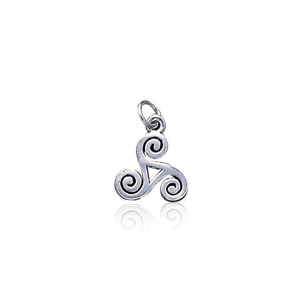 Celtic Triskelion Silver Charm TC246 - Jewelry
