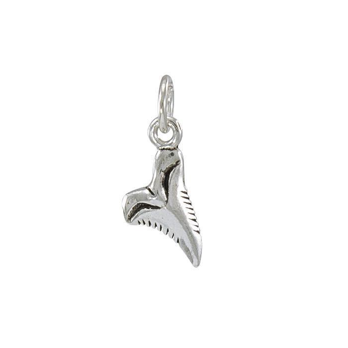 Shark Tooth Sterling Silver Charm TC491 - Jewelry