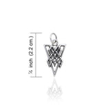 Celtic Knotwork Silver Charm TCM028 - Jewelry