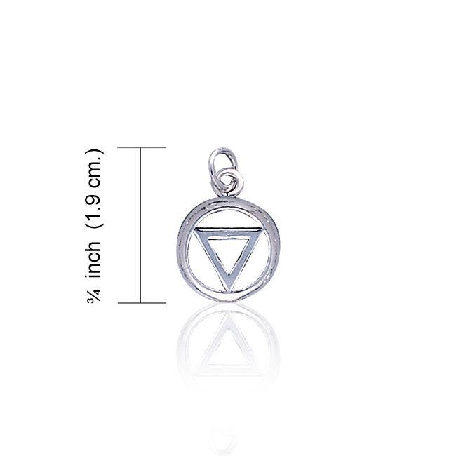AA Recovery Triangle Charm TCM038 - Jewelry