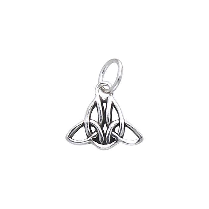 Celtic Twin Trinity Knot Silver Charm TCM054 - Jewelry