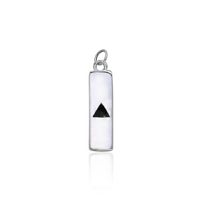 Power Triangle Silver Charm TCM068 - Jewelry