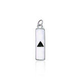 Power Triangle Silver Charm TCM068 - Jewelry