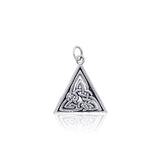 Celtic Knotwork Silver Charm TCM101