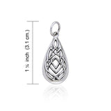 Celtic Knotwork Silver Charm TCM103 - Jewelry