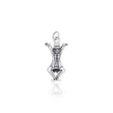 Danu Silver Leprechaun Charm TCM149