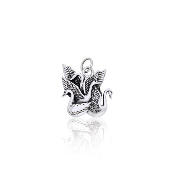 Children of Lir Silver Charm TCM151 - Jewelry