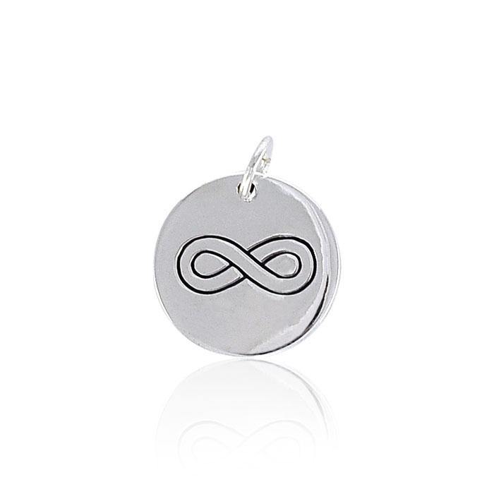 Symbol of Infinity Sterling Silver Charm TCM472 - Jewelry