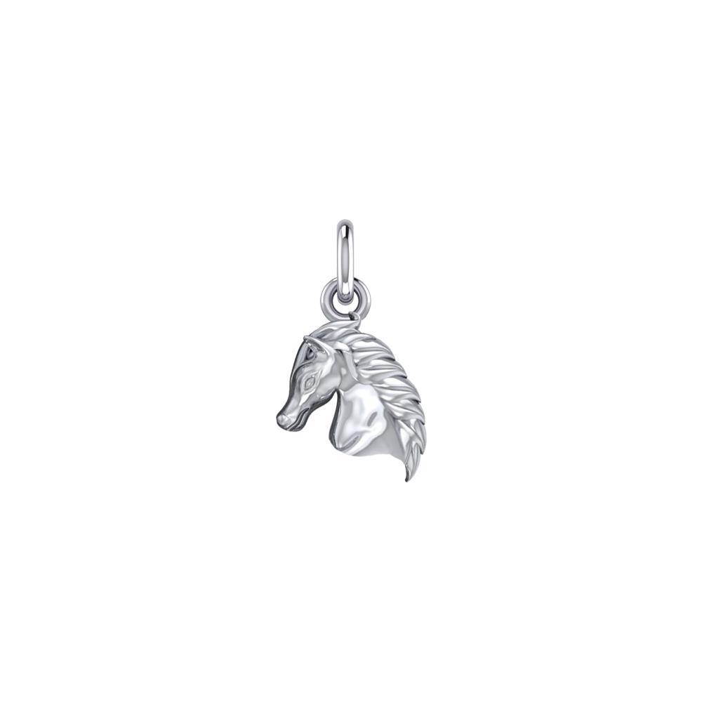 Equestrian Horse Silver Charm TCM650 - Jewelry