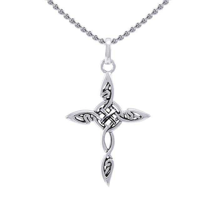 Fantastic Celtic Cross Silver Charm TCM678 - Jewelry