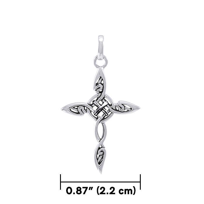 Fantastic Celtic Cross Silver Charm TCM678 - Jewelry
