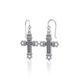 Medieval Cross Earrings TE1083 - Jewelry