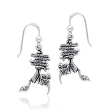 Amy Brown Bookworm Sterling Silver Earrings TE2077