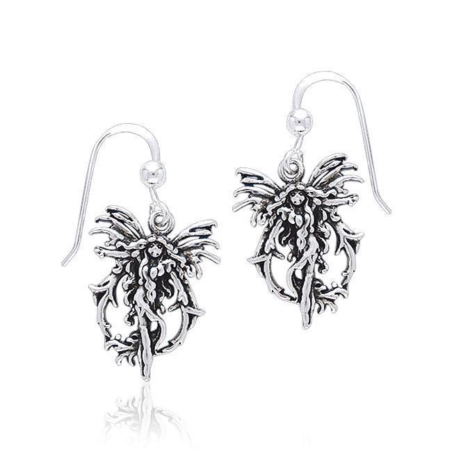 Amy Brown Fire Fairy Earrings TE2080 - Jewelry