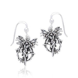 Fire Element Fairy Sterling Silver Earrings TE2080