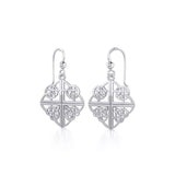 Celtic Shield Knot Earrings TE2139 - Jewelry