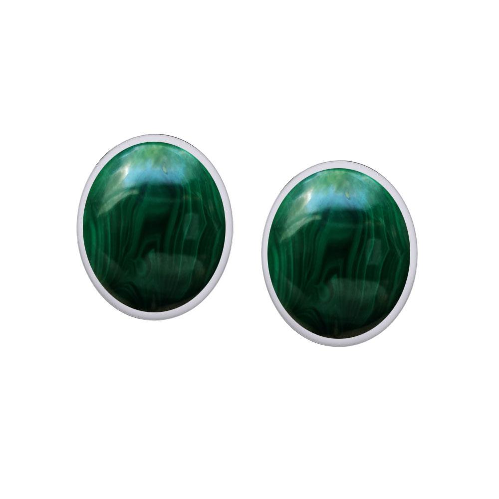 Oval Cabochon Post Earrings TE2171 - Jewelry