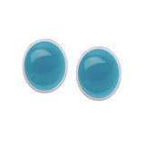 Oval Cabochon Post Earrings TE2171 - Jewelry