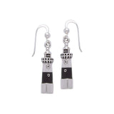 Atlantic City Lighthouse Sterling Silver Hook Earring TE2829