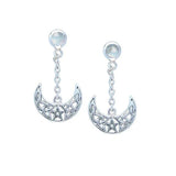 Blue Moon The Star Sterling Silver Earrings TE2909