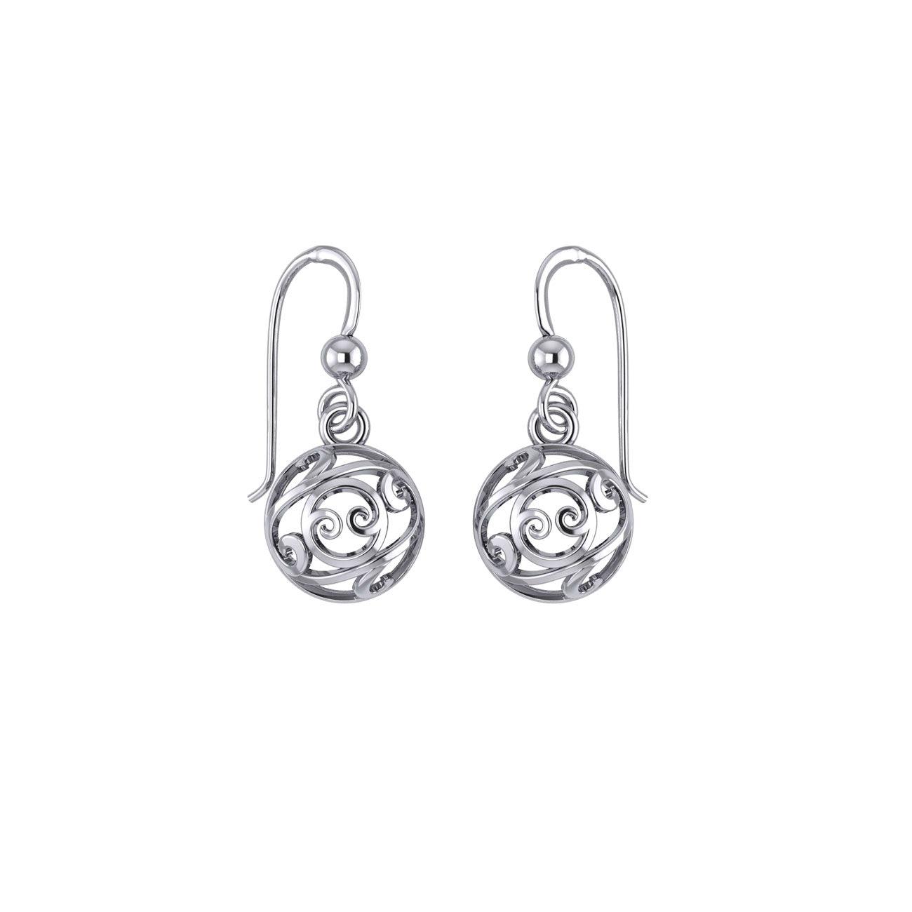 Hollow Ball Filigree Earrings TE448 - Jewelry